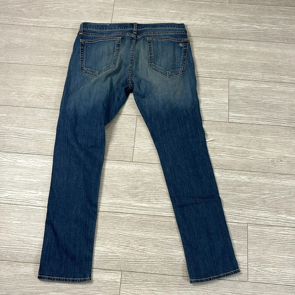 Rag & Bone Dre Distressed Jeans Size 31 in color Ada Brigade - Picture 4 of 15